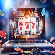 Ilustrasi hak cipta dan perlindungan konten pada situs web hiburan digital